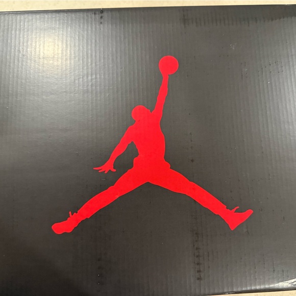 Jordan White and Teal Sneakers - Picture 7 of 8